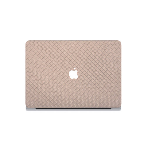 奶茶皮革编织风简约Mac2020pro13M1电脑保护套Macpro16Macair13壳 - 图3