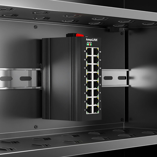Tipo de carril guía de interruptor industrial keepLINK