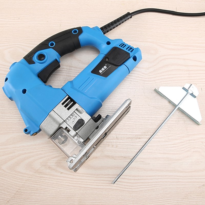 激光款电动曲线锯家用电锯多功能手持木板线锯小型切割机木工工具