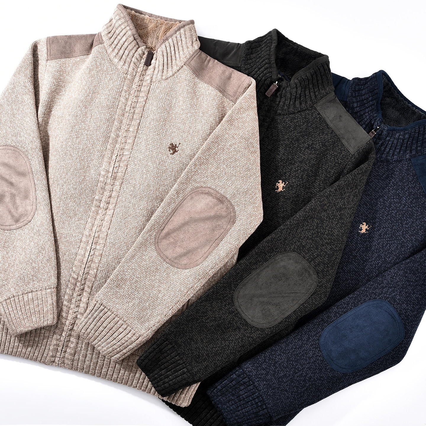 保罗彼得2025秋冬新款针织衫男毛衣加绒厚保暖外套开衫MJDD49001,淘宝优惠券,粉丝福利购,淘宝优惠卷