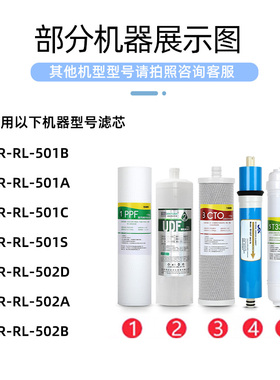 1509品牌适用沁园净水器滤芯QR-RL-501B/501A/501C/501S RL502D A