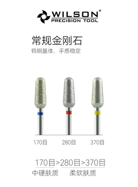 WILSON惠而顺后缘处理金刚砂磨头