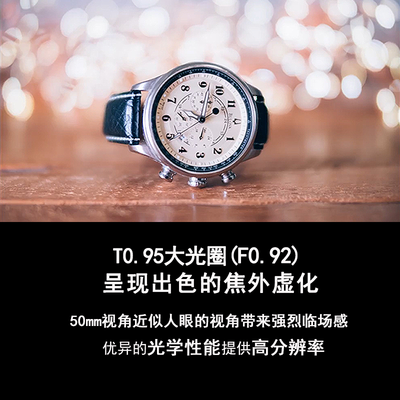 slrmagic25mm t0.95大光圈手动定焦微单相机m43人像电影镜头国产-图1