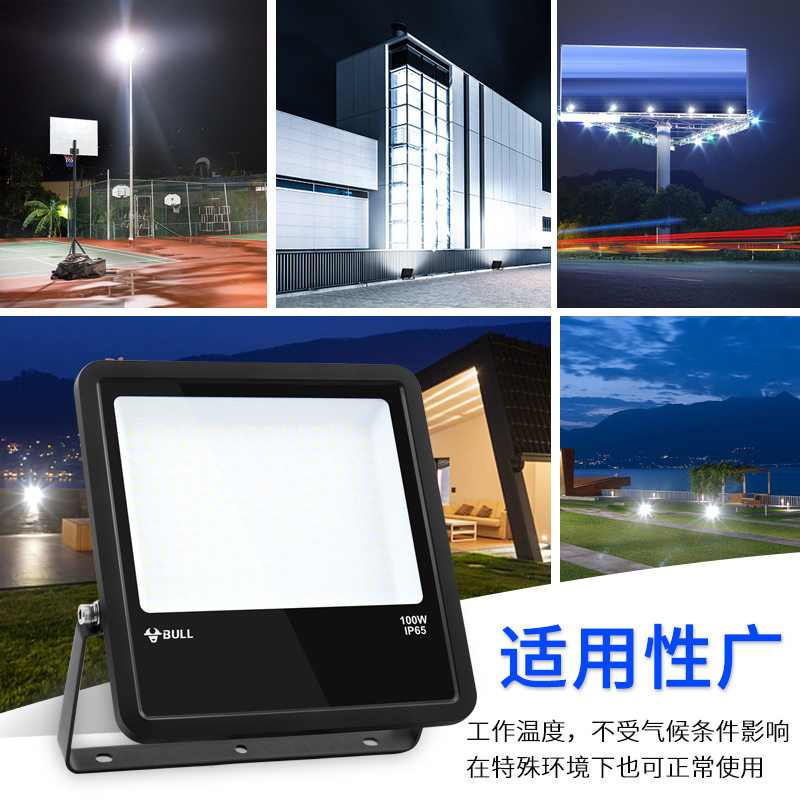 Bull outdoor waterproof and explosion-proof floodlight