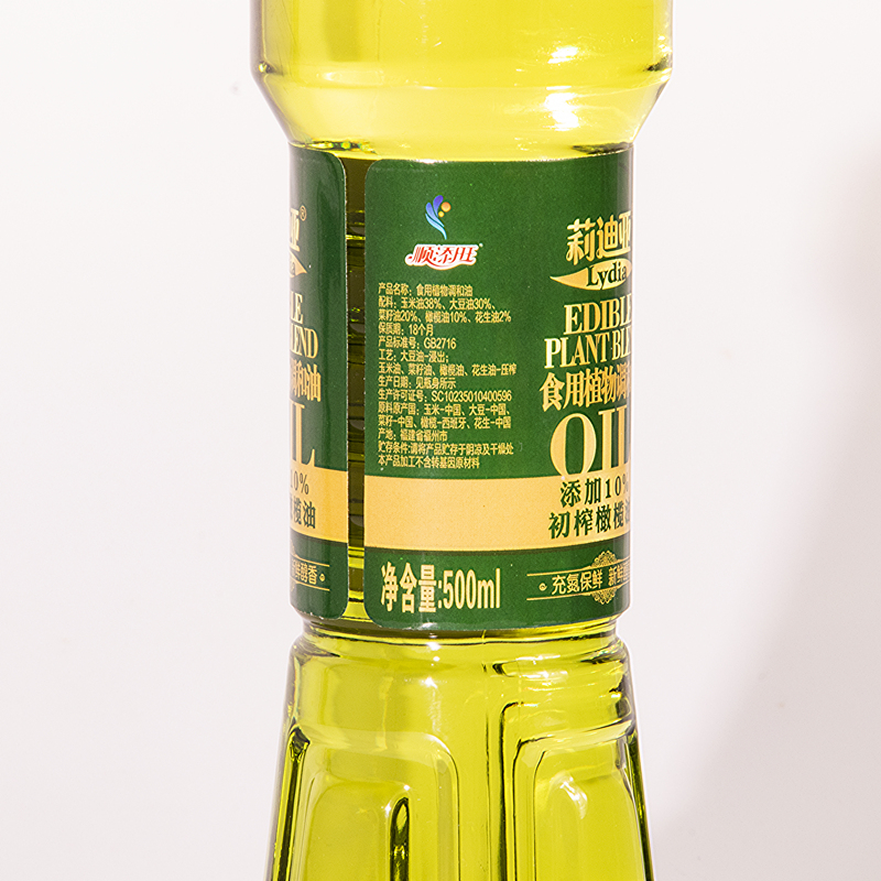 莉迪亚10%橄榄油食用油植物油调和油色拉油小瓶500mL家用-图0