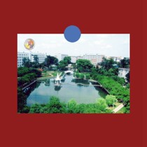 One postcard homemade small card Jiangxi University of Technology Poster Bookmark hanging painting b6e04a01