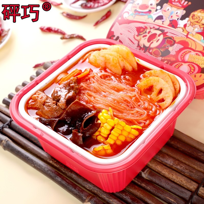 椒吱肉多多自热小火锅即食懒人速食 冠趣食品即食火锅