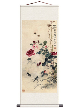 齐白石花鸟装饰字画餐厅书房茶室