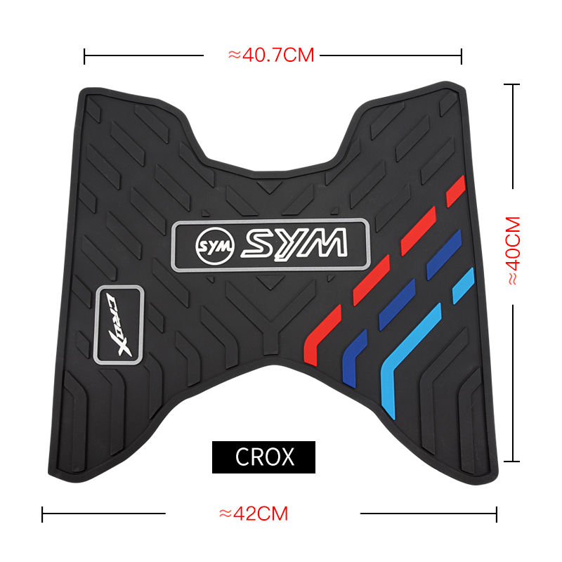 SYM三阳小钢侠CROX RX S150T-8A-8B防滑脚垫改装配件脚踏垫前脚垫 - 图0