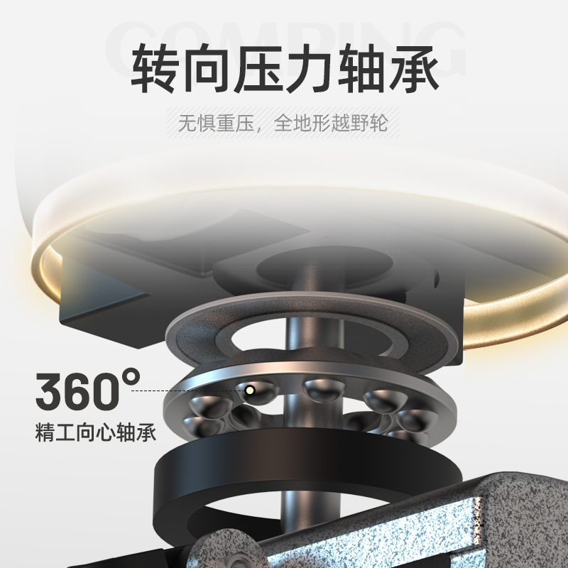 bavay北欢露营车pro户外折叠手推车儿童可躺野餐旅行野营地车F02 - 图0