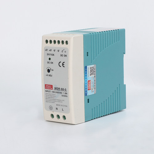 MDR明伟5V/12V/15V/24V/48V导轨式2A/3A开关电源10/20/40/60/100W-图2