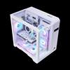 Wanjia Wentian mini sea view room Wentian PLUS chassis MATX motherboard 240 water-cooled desktop computer white accessories