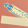 Andersen fairy tale paper-cut elements brass bookmark ruler
