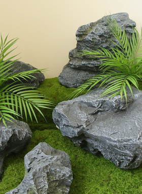 花园户外仿真石头装饰雕塑假石头