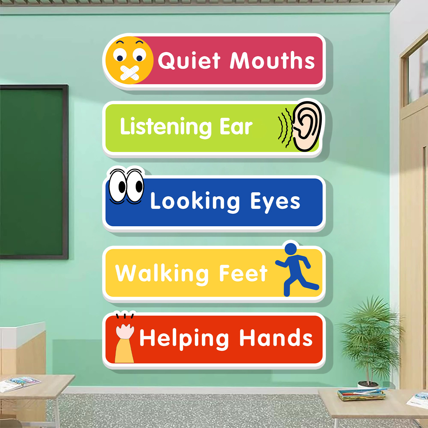 英语教室布置墙面装饰墙贴环创托管辅导班文化墙教育培训文化贴纸,淘宝优惠券,粉丝福利购,淘宝优惠卷