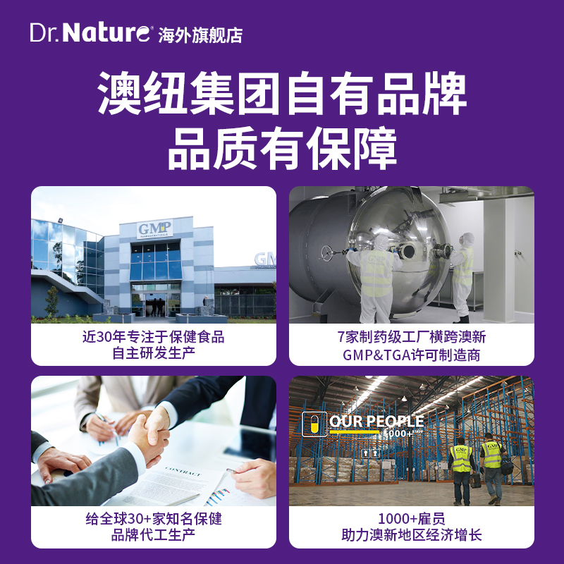 Dr.Nature澳洲原装辅酶Q10胶囊心血管供养心肌保护心脏官方旗舰店