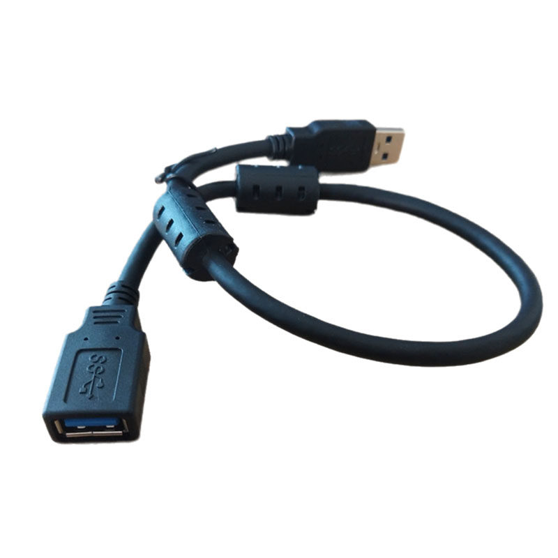 USB3.0公对母双磁环延长线/AM-AF U盘鼠标电脑医疗数码设备多层铝箔屏蔽128支金属编抗干扰/5G高快速传输速度,淘宝优惠券,粉丝福利购,淘宝优惠卷