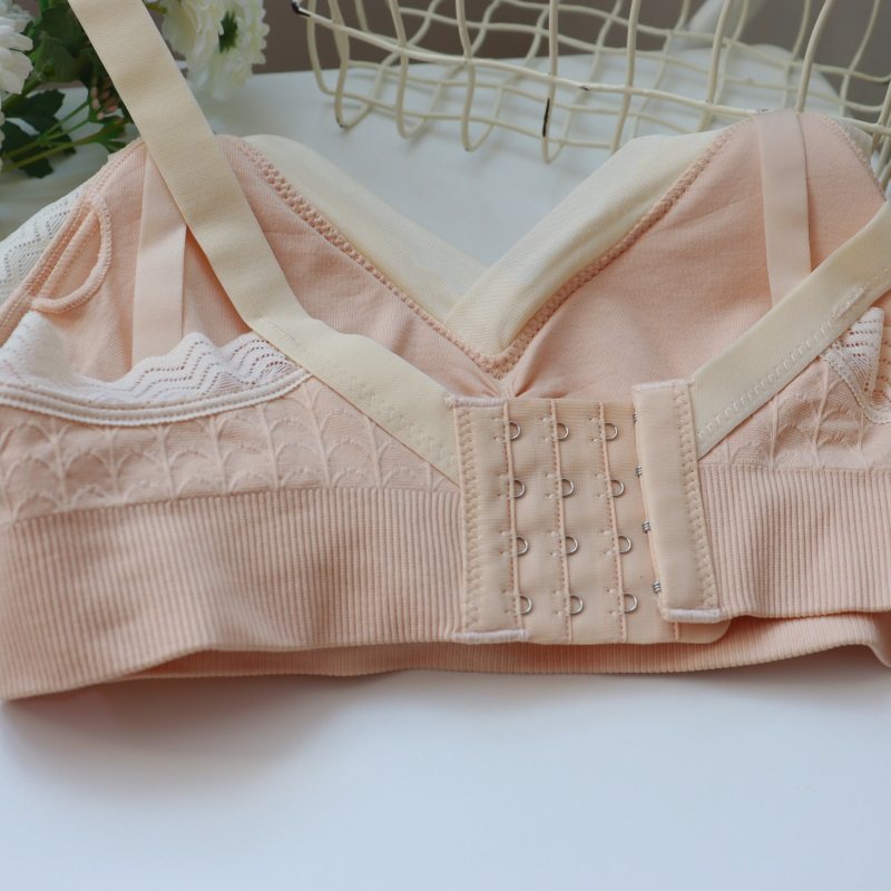 哺乳聚拢防下垂喂奶睡觉可穿文胸 婉依蔓哺乳文胸