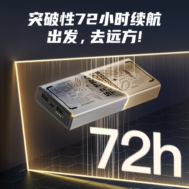 上赞无线网络随身WiFi2025新款WiFi6移动无线WiFi全国通用流量网卡充电宝二合一超长续航官方正品随身WiFi - 图3