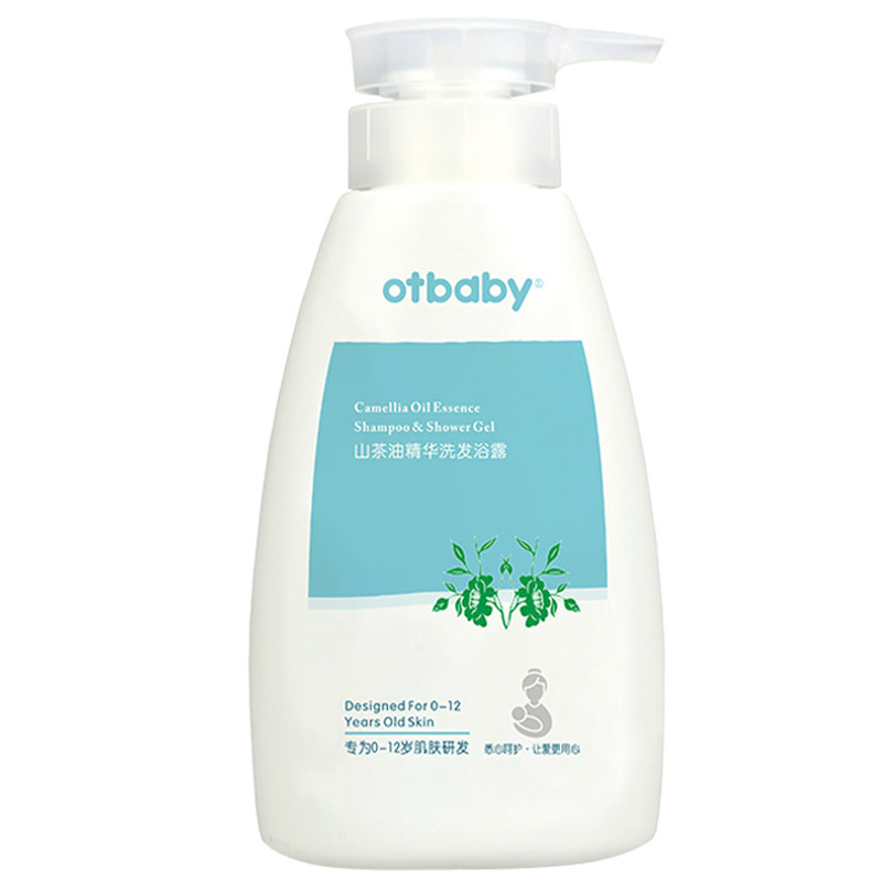 【正品授权】otbaby山茶油精华洗发浴露宝宝洗发水婴儿沐浴二合一,淘宝优惠券,粉丝福利购,淘宝优惠卷