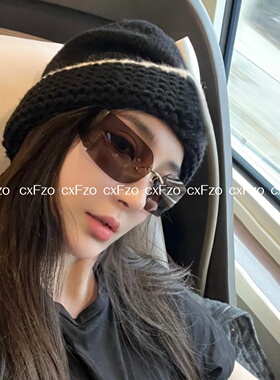 闭眼入顶配版大框防紫外线墨镜