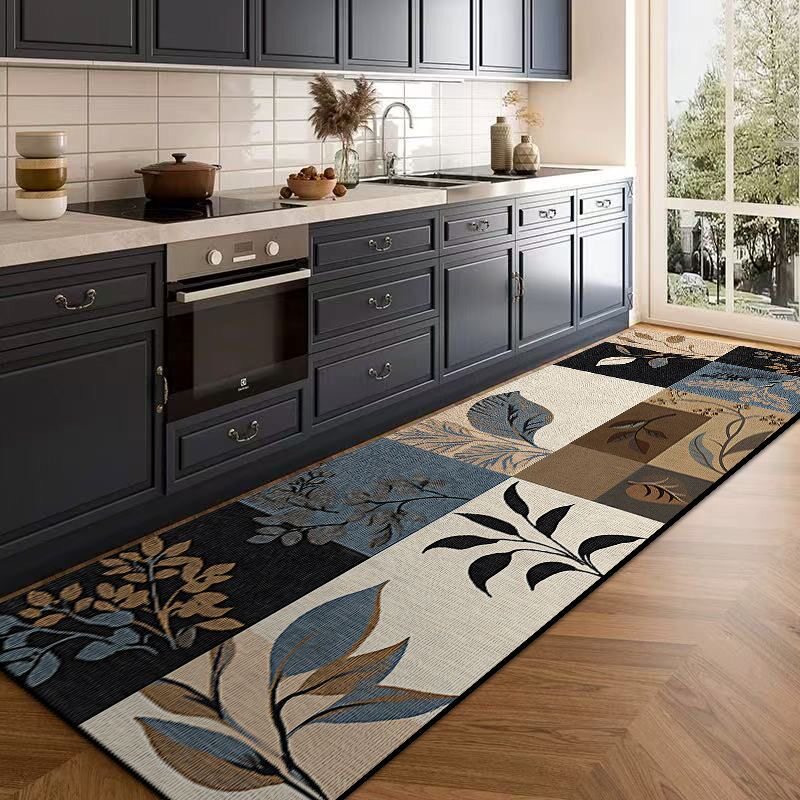 American diatom mud kitchen floor mat absorbs water and oil, no need to clean