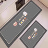 Diatom mud kitchen floor mat non-slip anti-oil absorbent mat