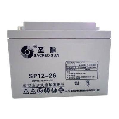 圣阳蓄电池12V24AH SP12-24FR直流屏UPS消防主机应急设备EPS专用-图1