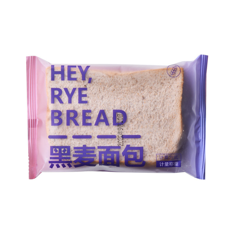 黑麦全麦糖精无油健身代餐吐司面包 食芯铺西式糕点
