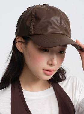 复古鸭舌帽男女2026夏季薄款遮阳