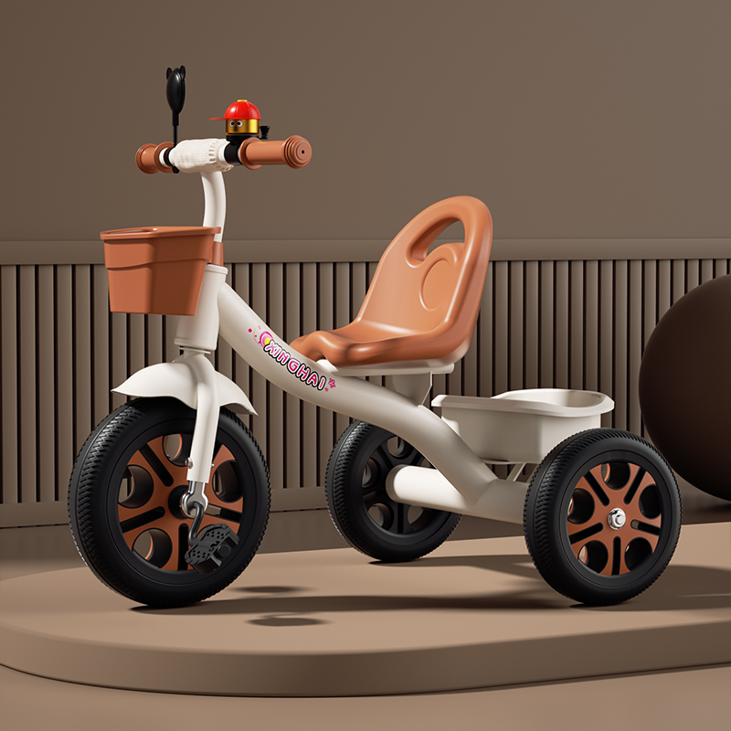 儿童三轮车1-3-2-6岁加大号款宝宝手推脚踏车自行童车小孩玩具幼