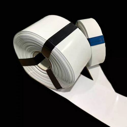 白色PVC热收缩膜锂电池环保绝缘阻燃防水耐磨外皮保护套管可开票 - 图0