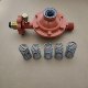 Hard spring liquefied gas pressure reducing valve for low pressure valves, free firepower size for hard springs