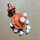 Hard spring liquefied gas pressure reducing valve for low pressure valves, free firepower size for hard springs
