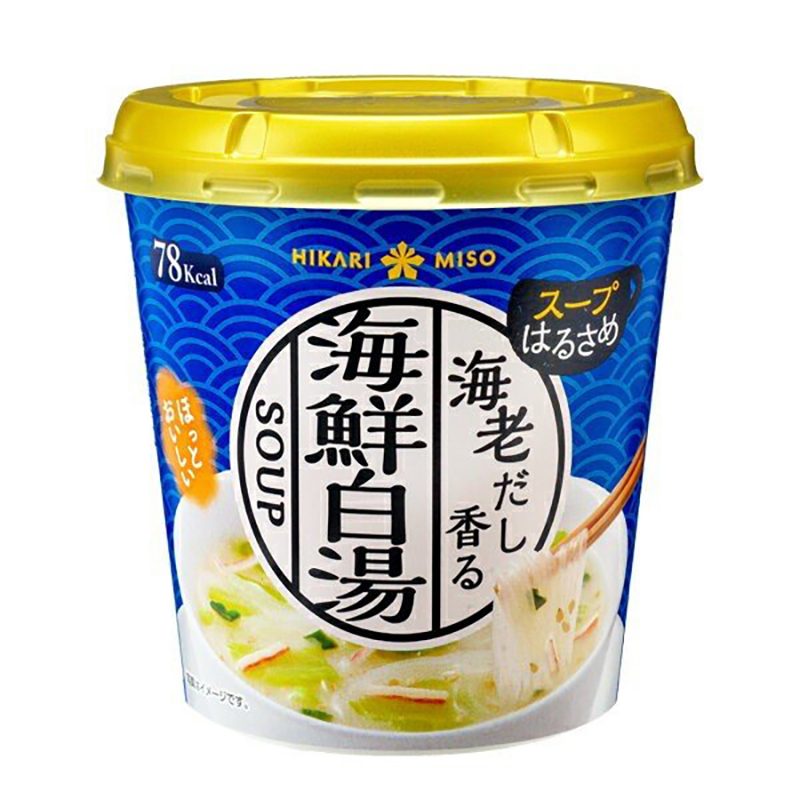 日本直邮HIKARI MISO味噌海鲜汤番茄香菜鸡汤麻辣汤即食粉丝米面-图3