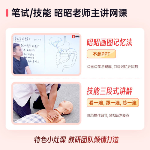 昭昭医考2027临床执业医师题库视频助理资格考试用书实践技能网课 - 图1