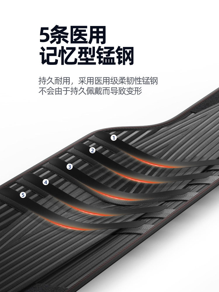 修正腰间盘劳损腰椎理疗器护腰带 金克丝医疗器械护具（器械）