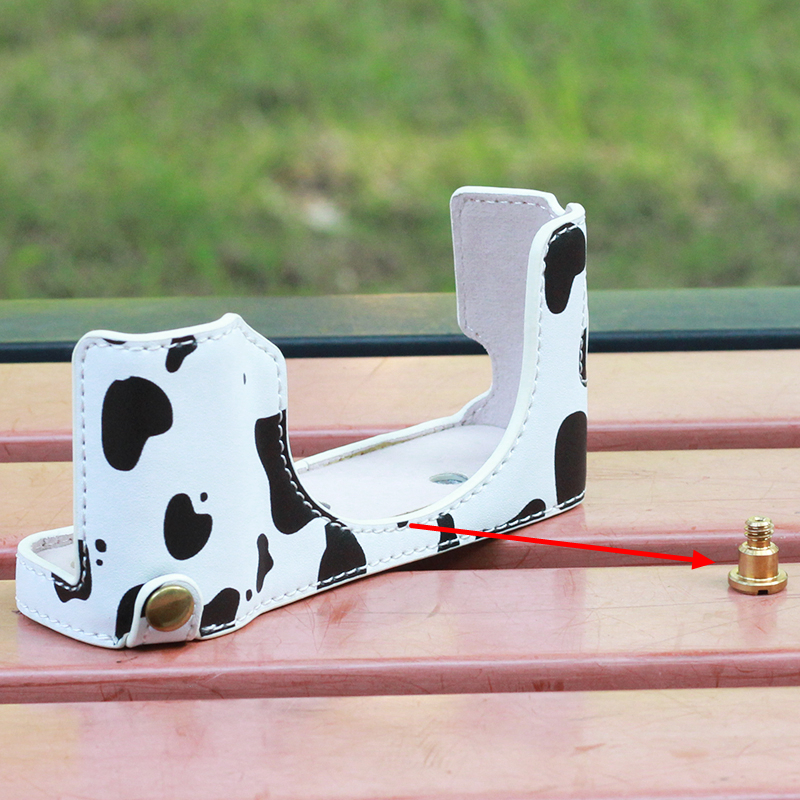 适用富士佳能索尼皮套底座螺丝相机包半套专用螺丝 电池仓孔底座 - 图1