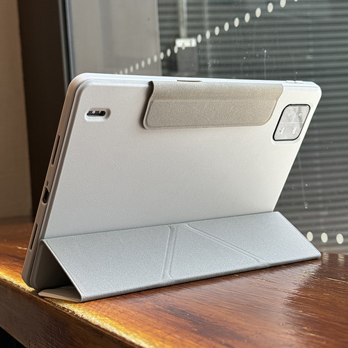 盈来适用小米8平板pad7保护套包边防摔磁吸搭扣3+y一体11软胶6spro12.4红米三折平板se壳Redmipad带笔槽防弯 - 图2