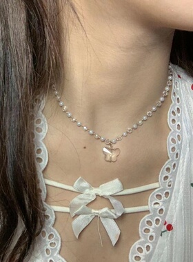 bm项链女学生秋冬款百搭不掉色