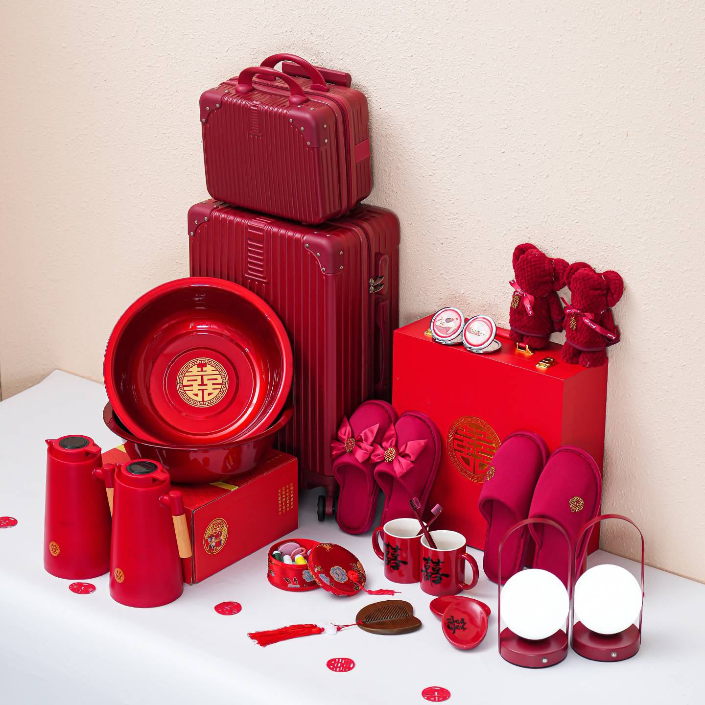 Wedding dowry set gift box wedding wedding toiletries