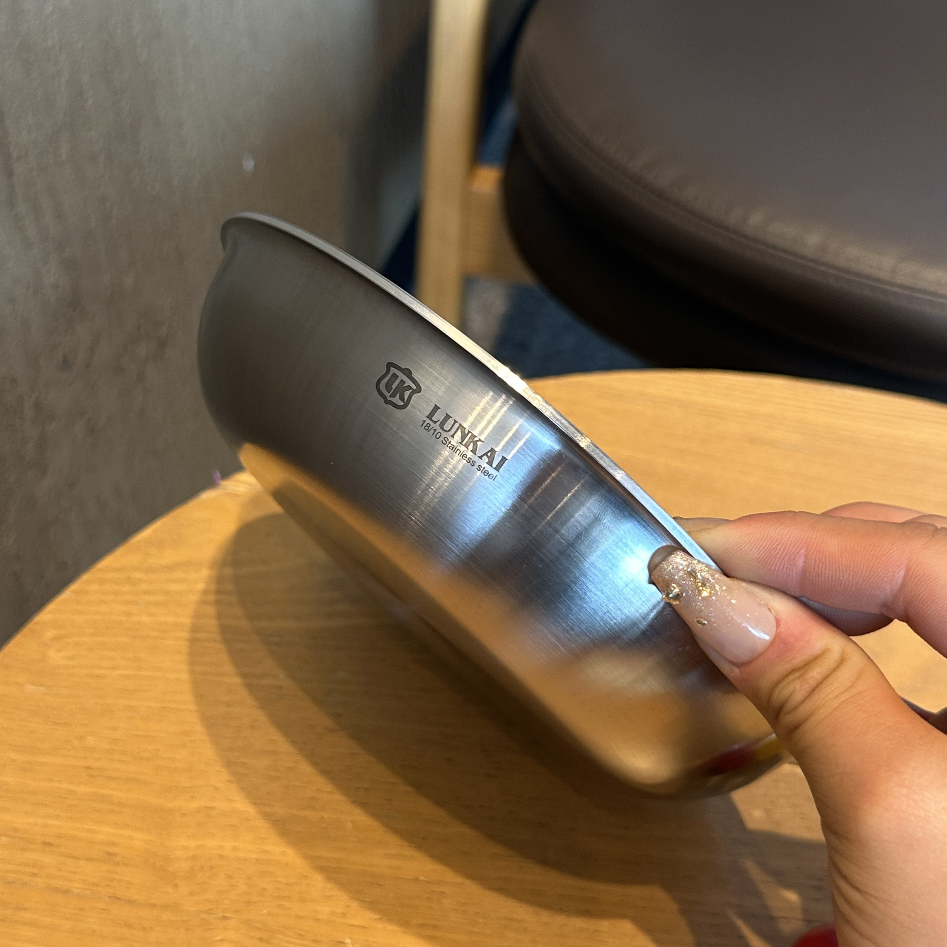 出口304不锈钢圆盘菜碟子菜盘海鲜盆复合钢一体18 20cm24cm可加热,淘宝优惠券,粉丝福利购,淘宝优惠卷