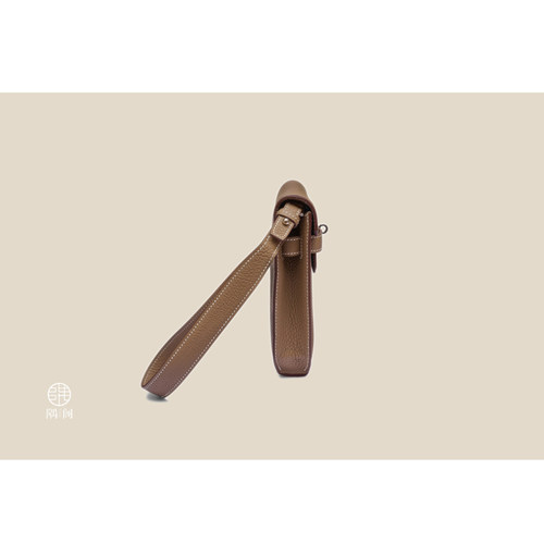 手工皮具版型DIY图纸样凯莉DEPECHES 25男士手拿包牛皮纸免切割 - 图2