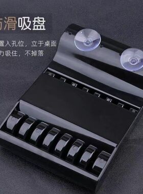 美发剪刀架发型师专用个性创意剪刀防滑固定收纳盒剪刀托盘剪刀架