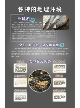 中国六大茶系海报展板安化黑茶独特的地理环境黑茶产业园墙贴纸