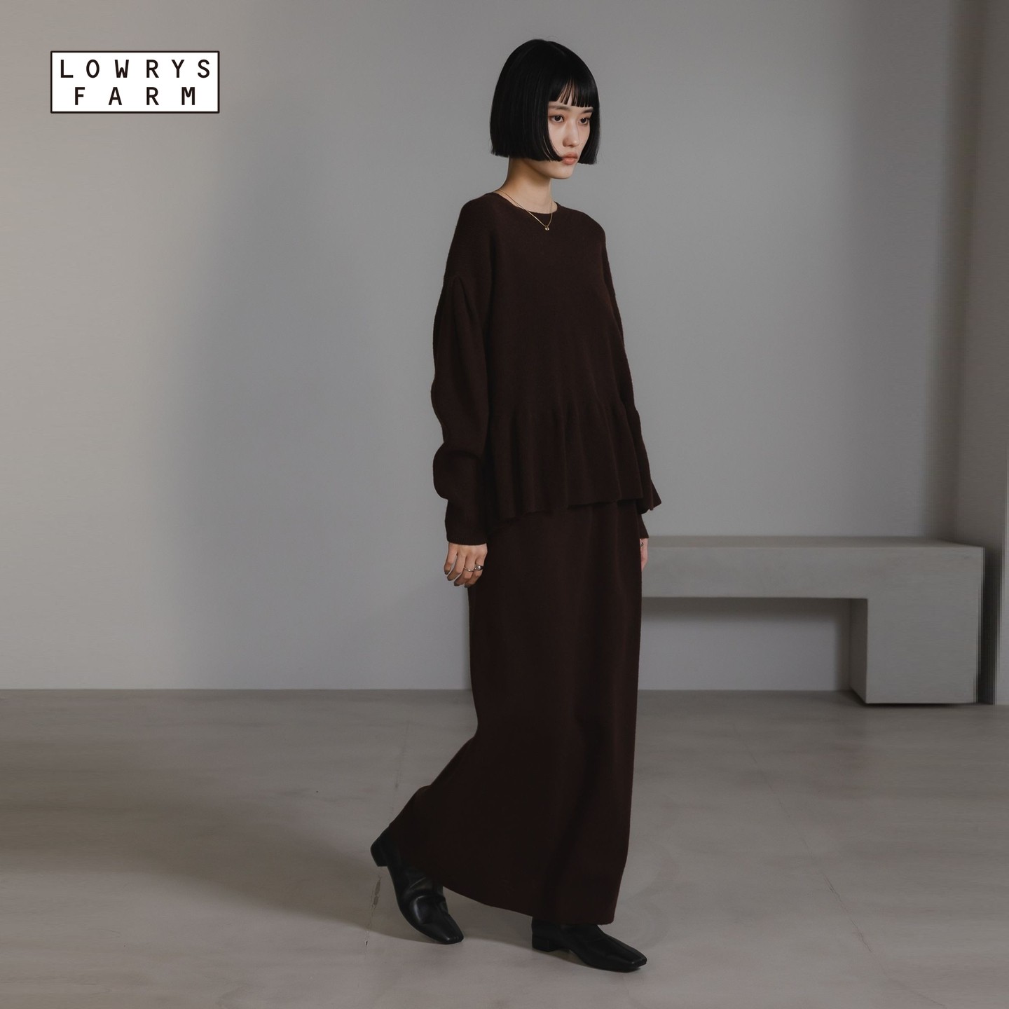 LOWRYS FARM套装女2026春季新款休闲气质上衣裙子两件套580821,淘宝优惠券,粉丝福利购,淘宝优惠卷