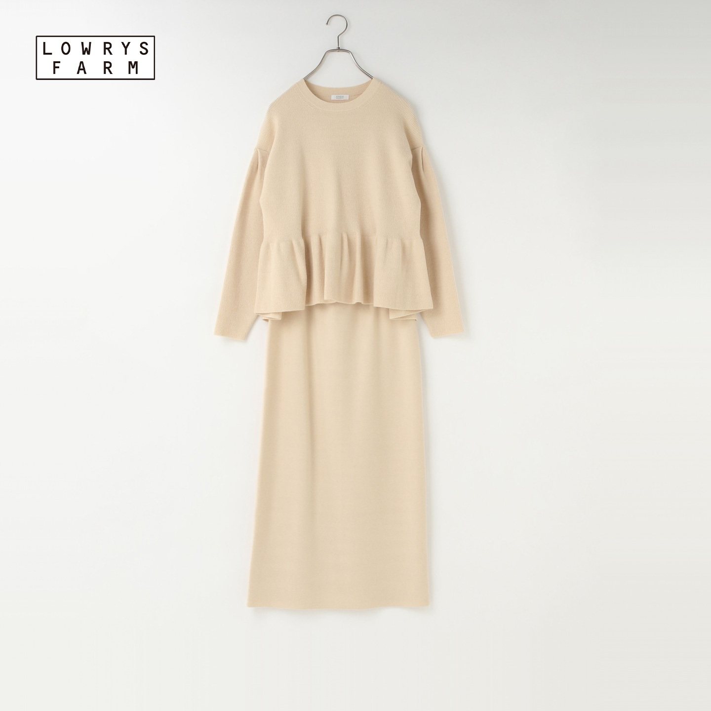 LOWRYS FARM套装女2026春季新款休闲气质上衣裙子两件套580821,淘宝优惠券,粉丝福利购,淘宝优惠卷