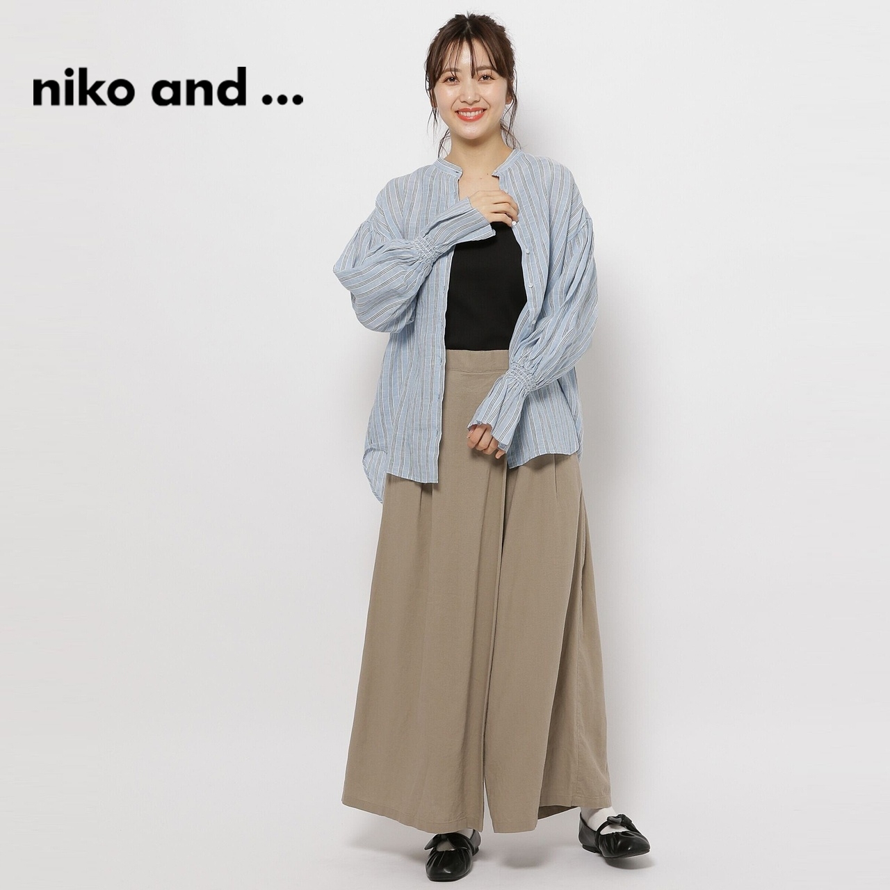 niko and…背心吊带女2024夏季新款纯色时尚内搭休闲上衣987605-图1