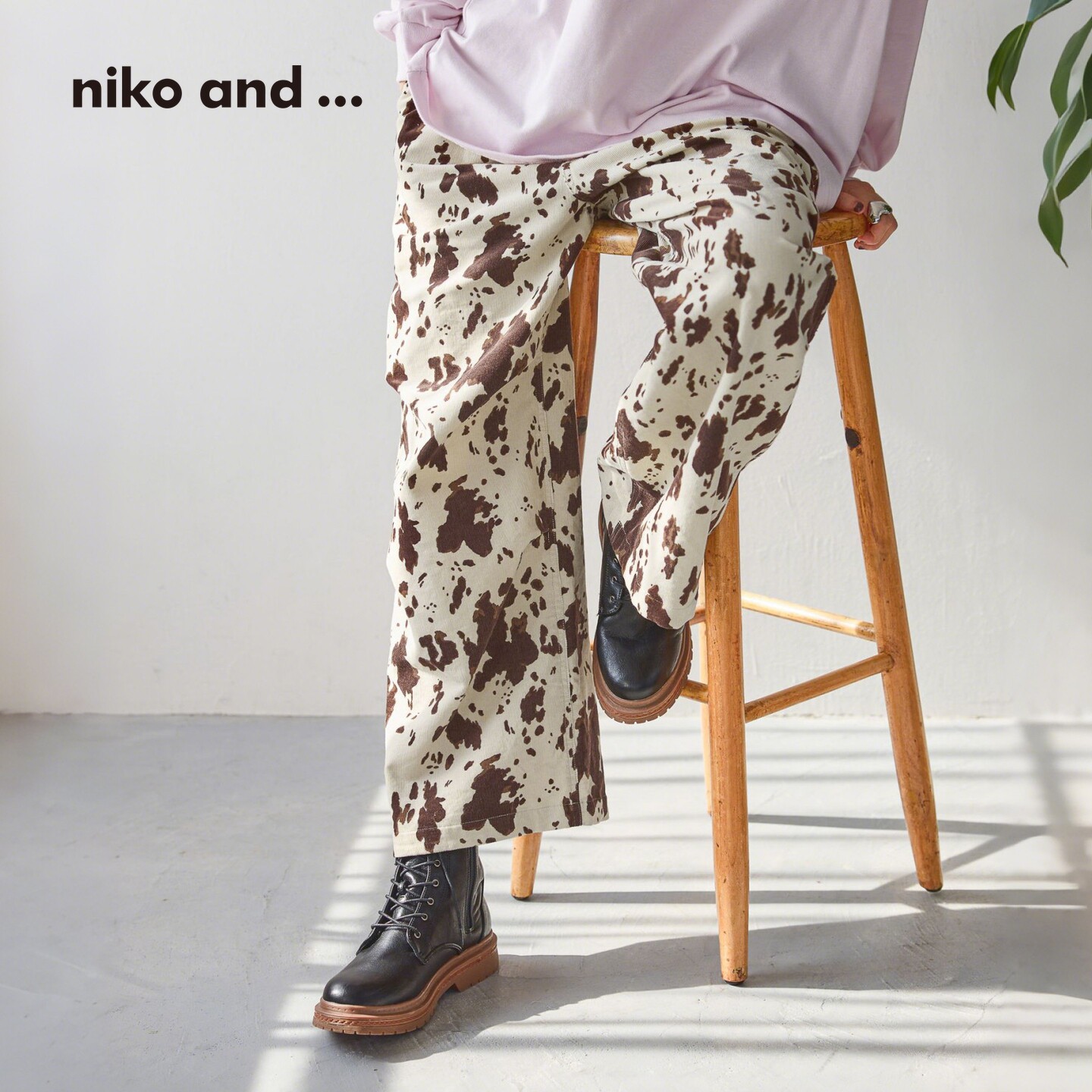 niko and ...裤子女2025冬季新款棉质复古灯芯绒宽松休闲裤590617,淘宝优惠券,粉丝福利购,淘宝优惠卷