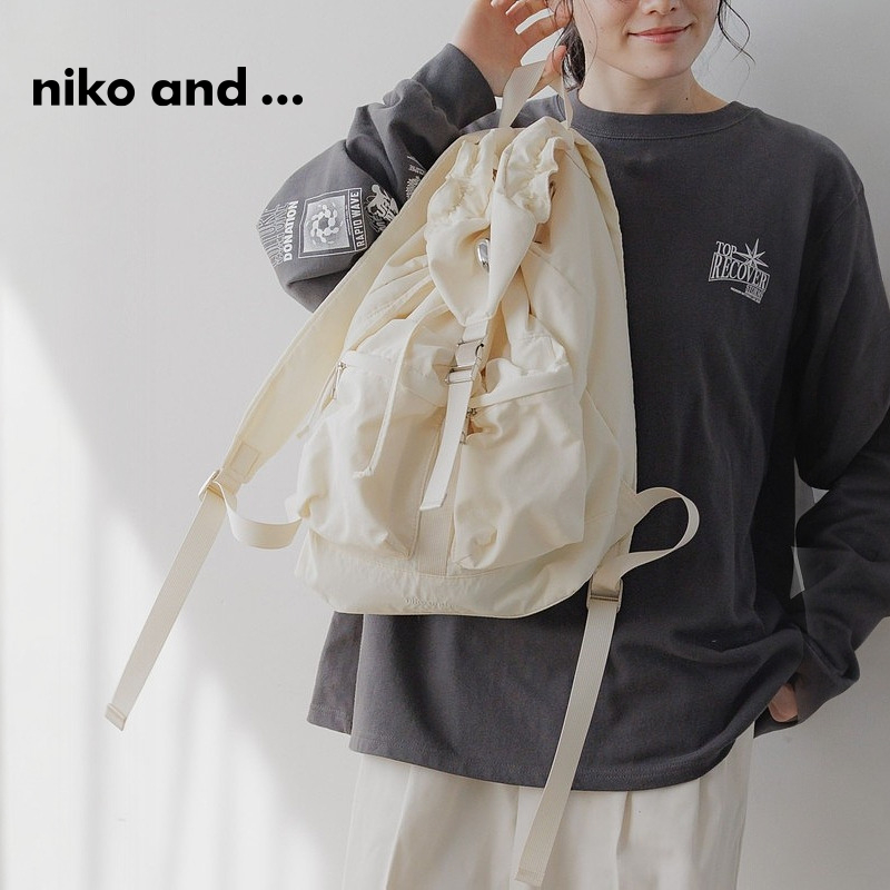 niko and ...双肩背包2025夏季新款通勤便携书包背包319586 - 图1